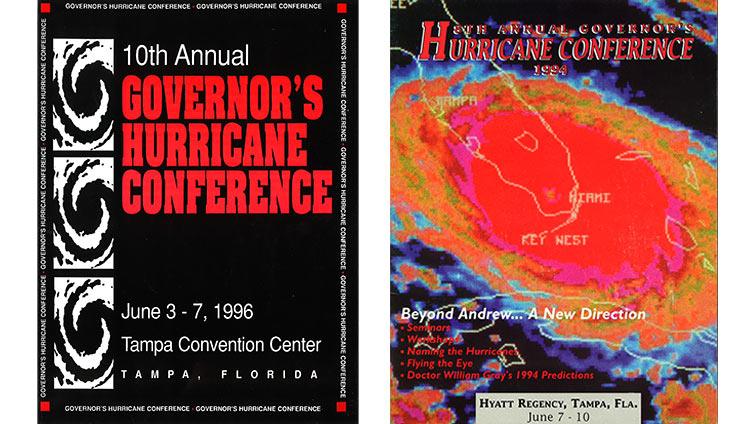 Florida Governor's Conference magazine covers
