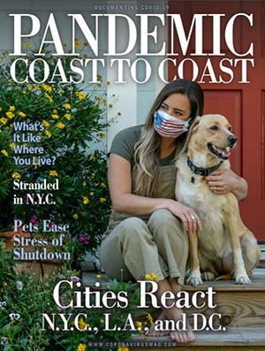 Pandemic Coast to Coast magazine cover